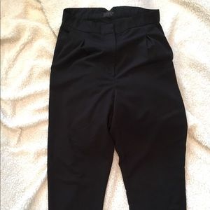 Topshop pleated trousers